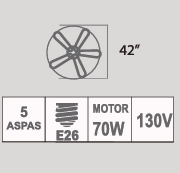 VENTILADOR GARDENIA