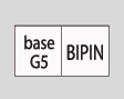 BASE BIPIN T5 65