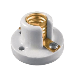 SOCKET PORCELANA REDONDO E14