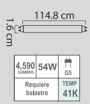FOCO F54T5 54W 41K