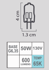 FOCO JCD 50W 130V