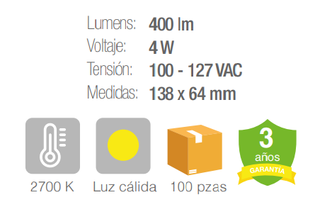 Lámpara decoraüva de LED