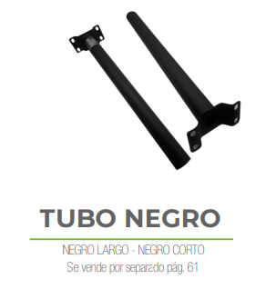 Lámparl de LED Solar - Negro