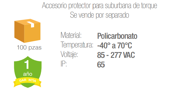 Accesorio protector wa suburbana de torque