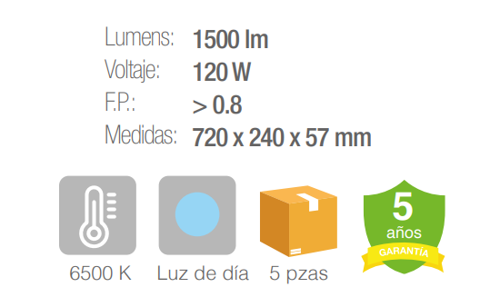 Lámpar de LED Solar - Negro