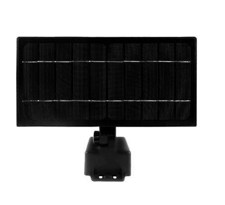 Lámpara Led Solar Negro