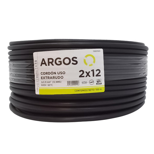 Rollo de Cable Uso Rudo 2x12