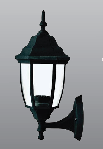 LUMINARIO FAROL FS-103/N 1L E26 NEGRO Blanco Cafe