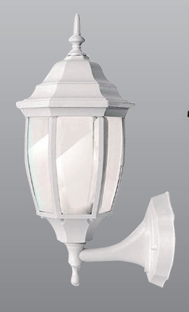 LUMINARIO FAROL FS-103/N 1L E26 NEGRO Blanco Cafe