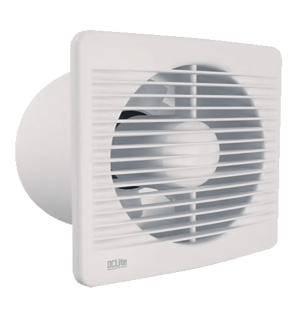 EXTRACTOR DE AIRE P/BAÑO 4" BLANCO