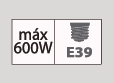 SOCKET PORCELANA REDONDO E39