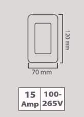 CONTACTO DOBLE + DOBLE USB DC-09/B