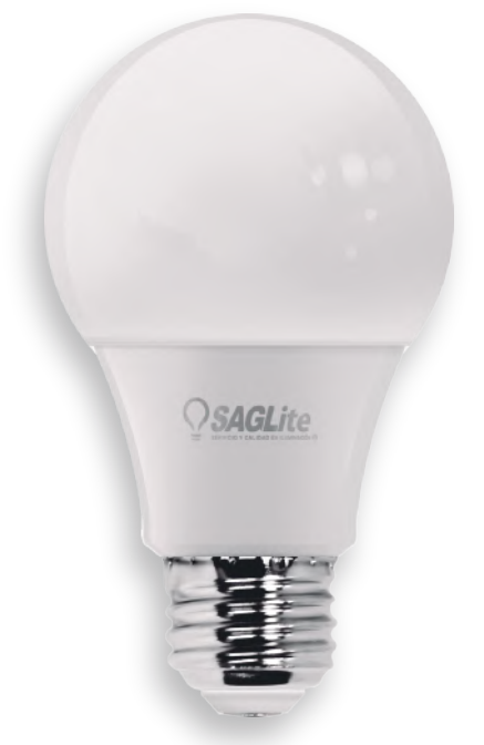 FOCO LED A19 9W 65K E26 130V DIMMABLE