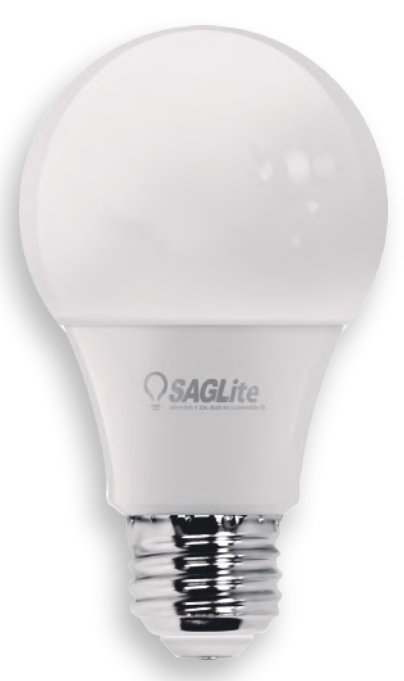 FOCO LED A19 9W 30K E26 130V DIMMABLE