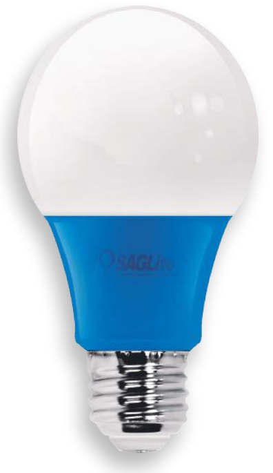 FOCO LED A19 9W E26 100-265V AZUL