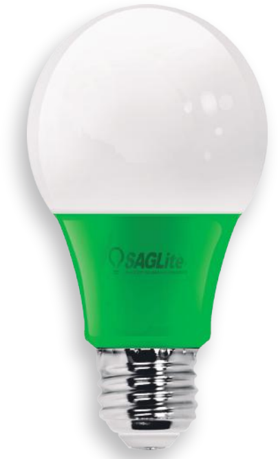 FOCO LED A19 9W E26 100-265V VERDE