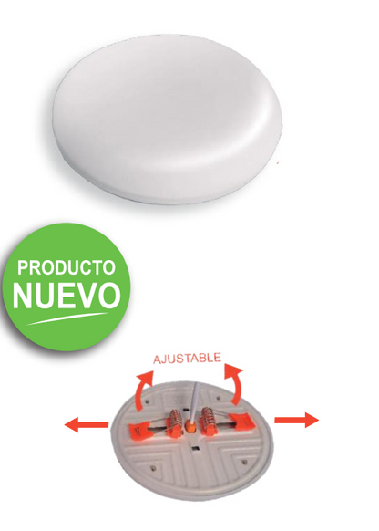 ETLED-RB 9W 100-265V AJUSTABLE BLANCO