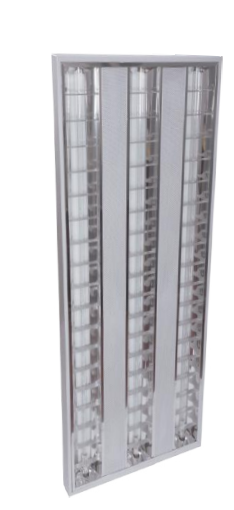 LUMINARIO T5LR-318/S 100-265V REJILLA SOBREPONER