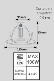 EMPOTRADO ET101 BLANCO