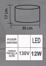 LUMINARIO DE TECHO LT-12 3L