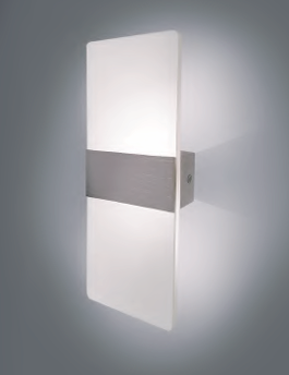 LUMINARIO DE PARED EXTERIOR LPE-08/S LED 6W 65K