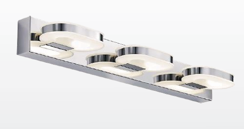 LUMINARIO DE PARED LP-22/S LED 12W 100-265V SATIN