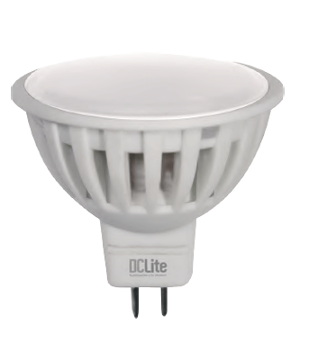 LED MR16 3W 65K 130V