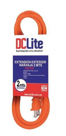 EXTENSIÓN EXTERIOR 2M NARANJA