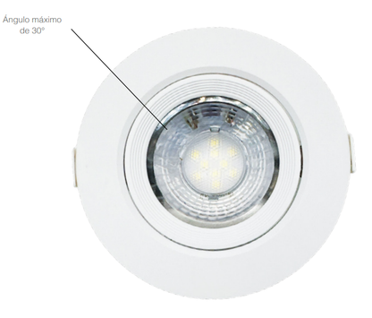 Empotrado de LED - Blanco