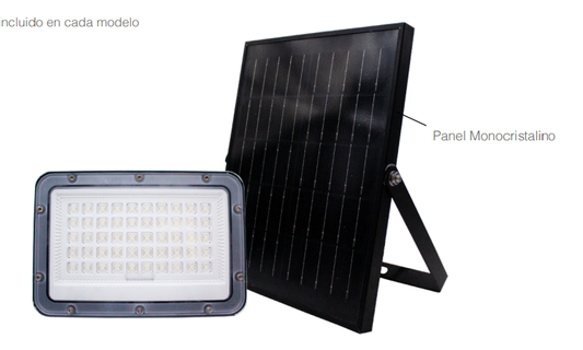 Luminario Solar de LED - Gris