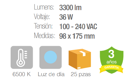 Lámpara de LED omidiraional - Blan
