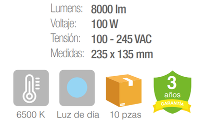 Lámpara de LED omnidireccional - Blanco