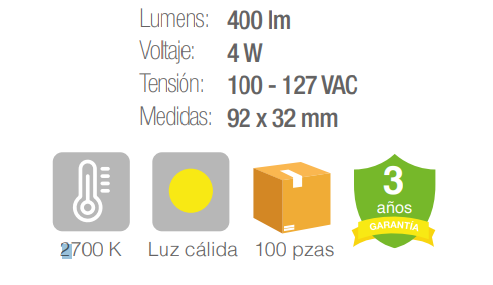 Lámpara decorativa de LED