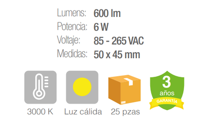 Lámpara decorativa LED
