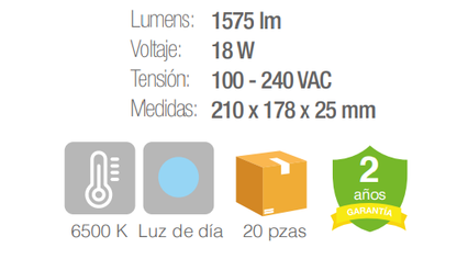 Luminario de LED - Satín