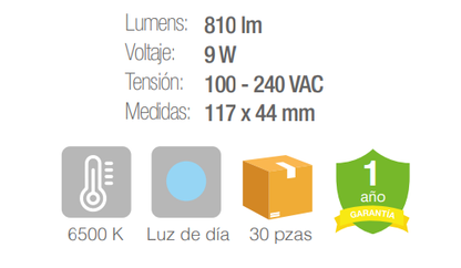Empotrado de LED - Blanco