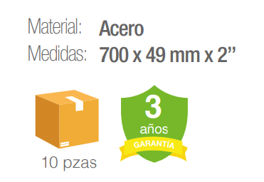 Brazo para Suburbana - GRIS LARGO